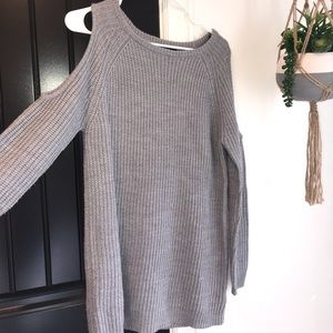 Cold Shoulder Sweater